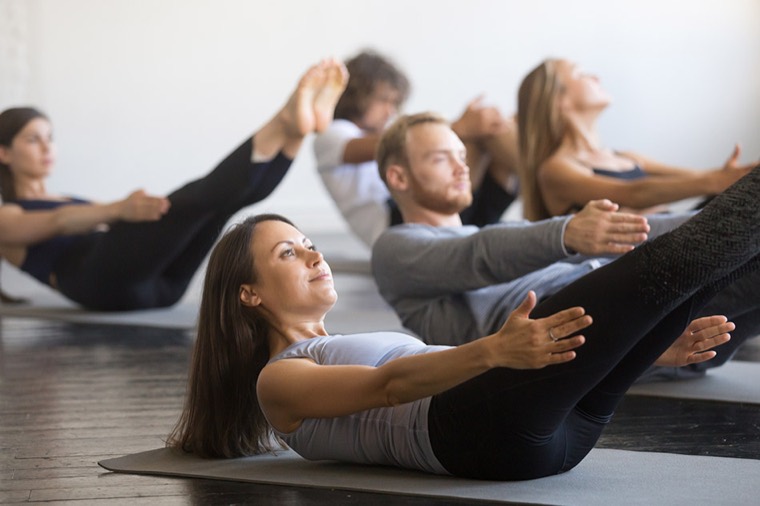 Pilates-Kurs bei Living light Kiel